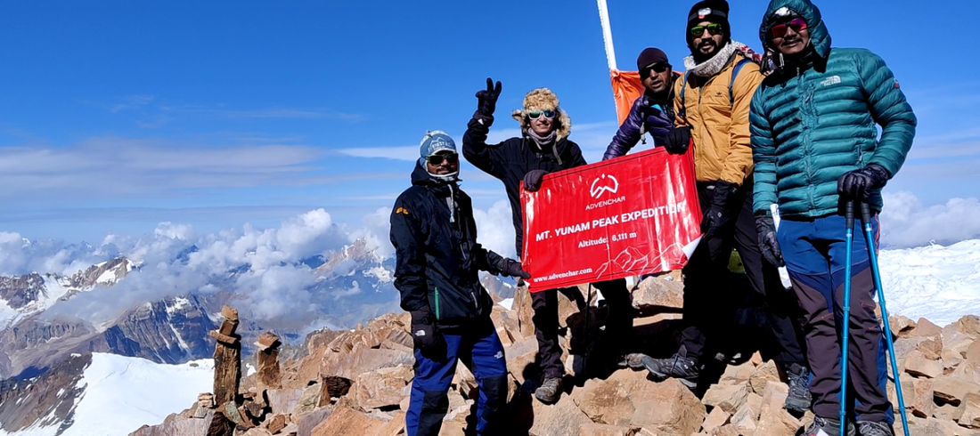 Best Trekking Companies in India - Advenchar - Mt. Yunam Peak